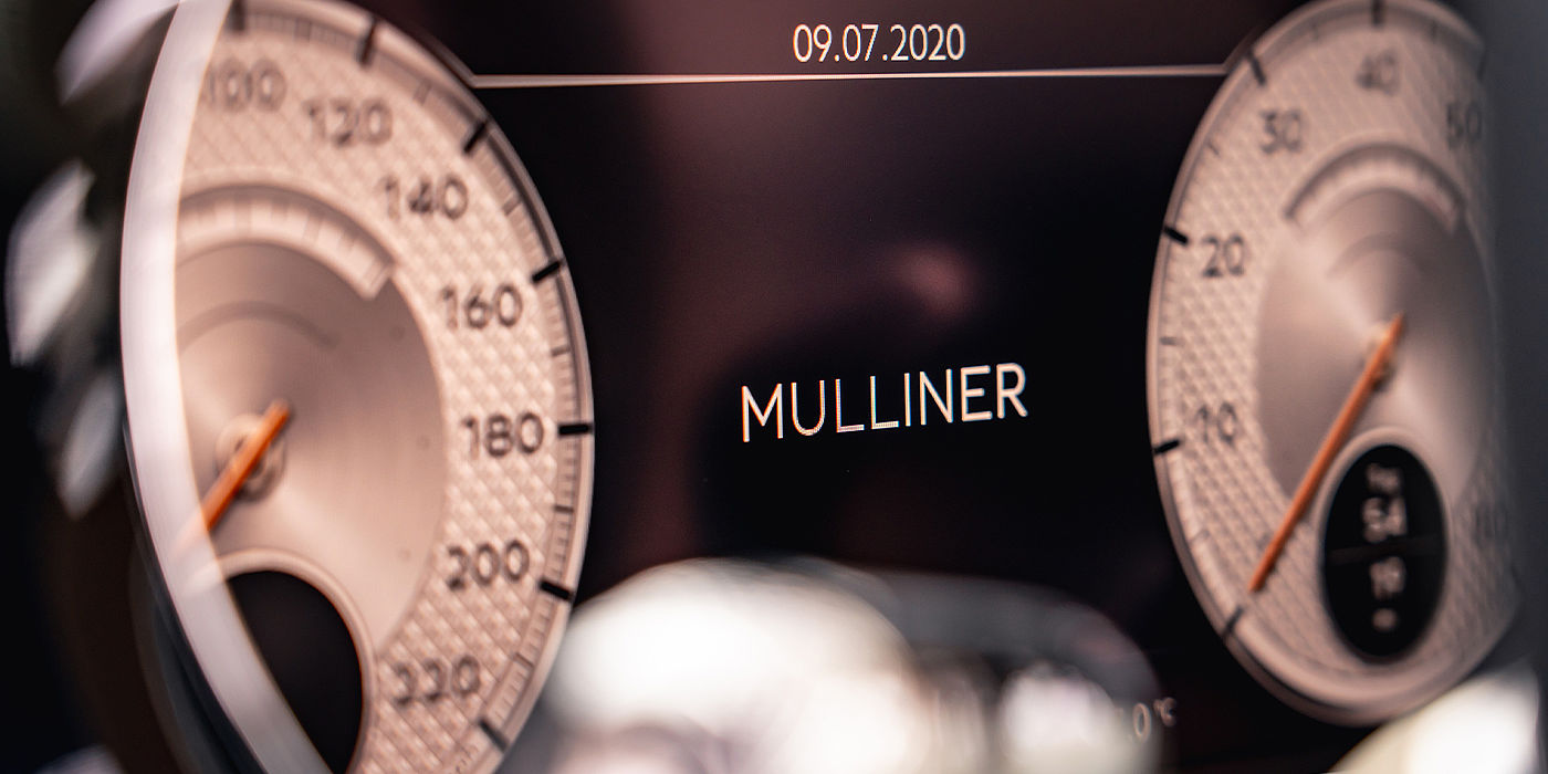Bentley Padova Bentley Continental GT Mulliner coupe Mulliner dial detail